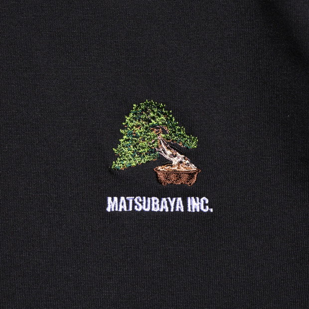 Bonsai Embroidery L/S Tee　- BLACK - 詳細画像